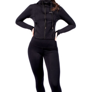 Joga Dano Ultra Comfort High Waisted Leggings - Midnight Black