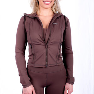 Joga Dano Ultra Comfort Active Jacket - L, Cappuccino Brown