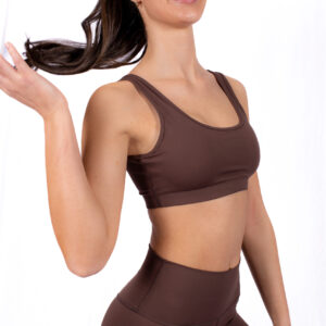 Joga Dano Ultra Comfort Active Bra Tops Cappuccino Brown
